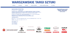 Desktop Screenshot of 2010.warszawskietargisztuki.pl